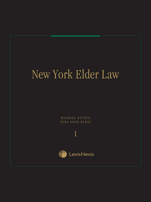 cover image of New York Elder Law